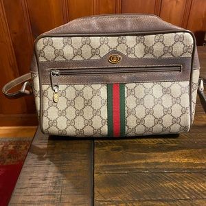 Authentic Vintage GUCCI Ophidia sherry purse